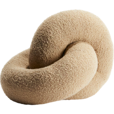 H&M Strikket Pude I Bouclé - Beige Komplet pyntepude Beige