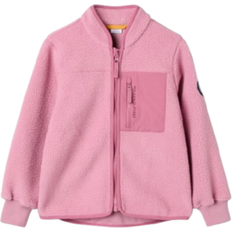 Pile kläder barn Barnkläder Polarn O. Pyret Kid's Pile Fleece Jacket - Cherry Pink