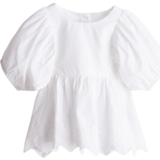 Blouses & Tunics Children's Clothing H&M Broderie Anglaise Blouse - White