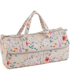 Yarn Bags Hobby Gift Red Wildflowers Knitting Bag