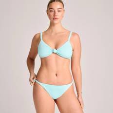 Vitamin A Women's Knot Front Bralette Bikini Top - Aqua/Green