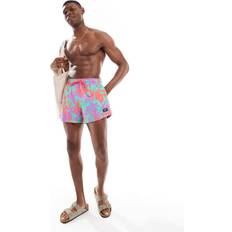 Florals Swimming Trunks Speedo Men's Printed 14'' Redondo Edge Swim Shorts - Coral Sands