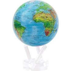 Blue with Relief Map 6 Inch