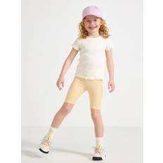 Lindex Biker Leggings Solid - Gul
