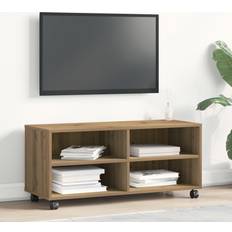 Brun - Træ Bænke vidaXL TV Skab Artisan Eg 90 x 35 x 35 cm Konstrueret Træ TV-bord