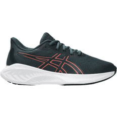 Asics Gel-Cumulus 26 GS Junior Running Shoes - Saxon Green/Coral Reef