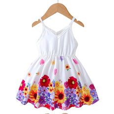 Shein Baby Girl Floral Print Cami Dress