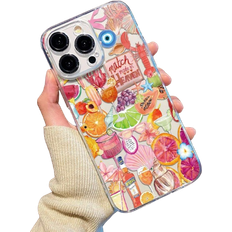 Shein Full Fruit Pattern Phone Case for iPhone 14 Pro Max