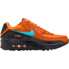 Nike air max 90 blue black Nike Air Max 90 SE GS - Mandarin/Black/White/Blue Fury
