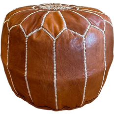 Tibladin Moroccan Light Brown Sittpuff 35cm