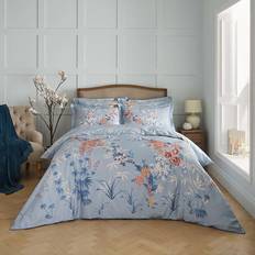 Dorma Bird Teal Duvet Cover Blue (260x220cm)