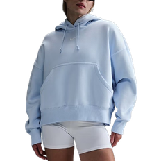 Nike Sportswear Phoenix Fleece Women's Over Oversized Pullover Hoodie - Blue Tint/Sail