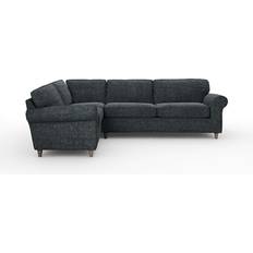 Dunelm Flori Navy Sofa 268cm 4 Seater