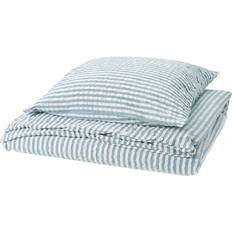 Bettbezüge IKEA Smånunneört Bettbezug Blau, Weiß (220x155cm)