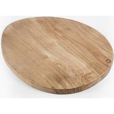 The Edited Life Wood Colourblock Large Soft Olive Chopping Board