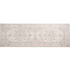 OHS Washable Vintage Printed Runner - Natural 66x200cm