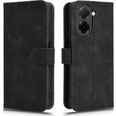 Xiaomi Mobilfodral Xiaomi Redmi A5 4G Poco C71 Wallet Schutzhülle mit Magnetverschluss Schwarz