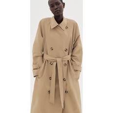 H&M Coats H&M Double-Breasted Trenchcoat - Beige