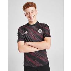 adidas FC Bayern 25/26 Kids Opvarmningstrøje Black 140
