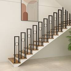 Stairs & Railings Temu Cast Iron Handrail U-shaped Polished Surface