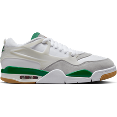 Men - Nike Air Jordan 4 Trainers Nike Air Jordan 4 RM M - White/Neutral Grey/Wolf Grey/Pine Green