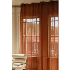 Jotex CAISA Multifunktionsgardine 1-Länge Extra Breit - Orange 260x220cm