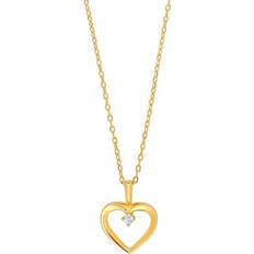 Joanli Nor Odanor Necklace - Gold/Transparent