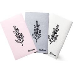 Mulieres Natural Household Cloths 3-pack