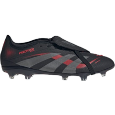 Adidas predator pro adidas Predator Pro Fold-Over Tongue FG - Core Black/Grey Four/Lucid Red
