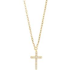 Joanli Nor Alainenor Necklace - Gold/Transparent