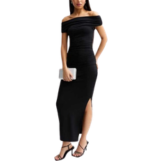 New Look Bardot Midi Dress - Black
