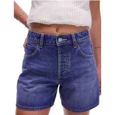 Topshop Editor Shorts - Mid Blue