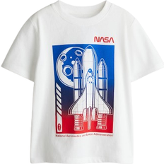 H&M Boys Printed T-shirt - White