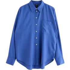 Lindex Linen Blend Shirt - Blue