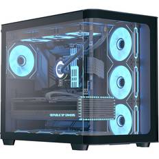 AeroCool P500C Tempered Glass Black