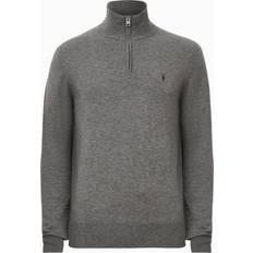 AllSaints Kilburn Wool & Nylon Regular Fit Quarter Zip Sweater