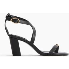 H&M Sort Sandaler Med Blokhæl -