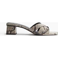 H&M Dame Beige Sandaler Med Blokhæl - Beige