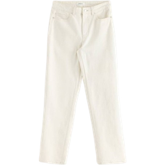 Lindex Straight Nea Cropped Jeans - Light White
