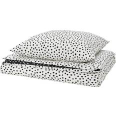 IKEA Björkgråmal Bettbezug Schwarz, Weiß (200x140cm)