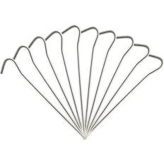 McKinley Friluftsutrustning McKinley Aluminium 10-pack Tältpinne Silver Unisex ONESIZE