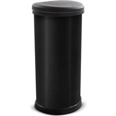 40 Litre Deco Touch Top Kitchen Bin - Black