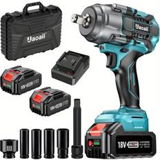 Temu Cordless Impact Wrench 1600 mAh Batteries