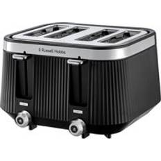 Russell Hobbs Toasters Russell Hobbs Bronte 4 Slice Toaster Black