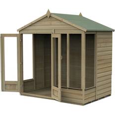 Forest Garden Forest Beckwood Shiplap Apex Summerhouse 7 x 5 ft (Building Area )