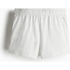 H&M Puuvillaiset Pull On Shortsit - Harmaa