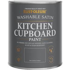 Rust-Oleum Winter Satin Kitchen 750Ml Wood Paint Winter Grey 0.75L