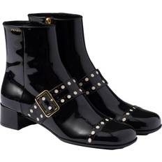 Patent Leather Ankle Boots Prada Patent Leather Ankle Boots