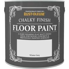 Rust-Oleum Chalky Floor Paint Winter Floor Paint Winter Grey 2.5L