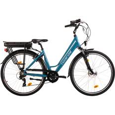 Damen E-Citybikes Hollandia Optima Basic 7 Speed 28" 2024 Turquoise Damcykel